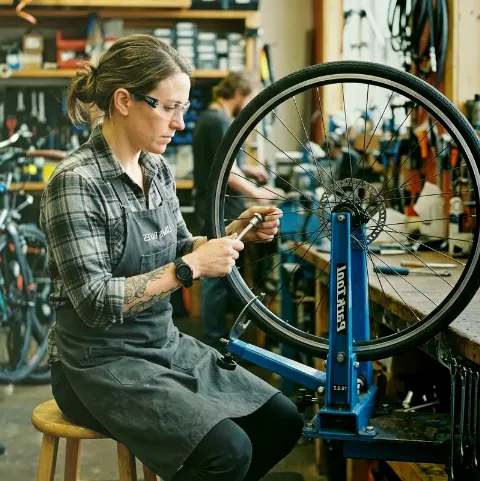 Feld Traube – Stadtbikes in Aktion